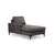 Atelier del Sofa Ugaona garnitura 90x90x155cm Antracit