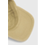 Bombažna bejzbolska kapa Gant bež barva
