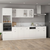 VIDAXL spodnja omarica s predalom bela 80x46x81,5 cm