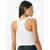 Womens cropped top white
