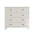 Hanah Home Komoda Rb-185-09, 90x86x40 cm, Bela