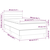 vidaXL Box spring postelja z vzmetnico črna 80x200 cm blago