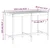 Vrtni stol sivi 159,5 x 82,5 x 110 cm od masivne borovine