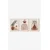 Wallity slika 3Dartsoho41, 3 dijela, 33 x 48 cm