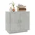 Komoda siva boja betona 80x40x75 cm od konstruiranog drva