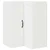 Zidni kutni ormar PORTO Bijelo 57 x 57 x 80 cm