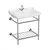 Lavabo VITRA VALARTE 80cm sa prelivom sa metalnim stalkom