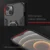 Maska za mobilni telefon iPhone 15 Pro CUBE RING, Plava