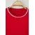 Trendyol Curve Ženska majica Tbbss25Bf00050, Crvena