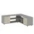 Hanah Home TV Komoda Rosa, 125x40x35 cm, Siva