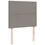 Vidaxl Box spring postelja z vzmetnico taupe 120x190 cm blago