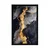Plakat črni marmor - 60x90 black
