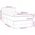 Vidaxl Box spring postelja z vzmetnico črna 80x200 cm blago