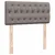 Vidaxl Box spring postelja z vzmetnico taupe 100x200 cm blago