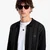 Pulover FRED PERRY Textured Panel Zip Cardigan Black M