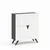 HANAH HOME Cipelarnik Venice White Anthracite