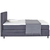 Boxspring Krevet Kleopatra 140/200 cm , antracit