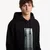 Mikina PLEASURES Blurred Hoodie Black L