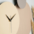 WALLXPERT Zidni sat Pavimento Beige