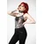 TOP moška - Violenta Lace-Up - KILLSTAR - KSRA005687