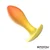 InToYou Auria Vibrating Anal Plug with Remote Orange