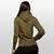 GymBeam Ženski duks Athlete Military Green