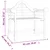 Vrtne stolice 2 kom 91 x 62 x 94 cm od masivne tikovine