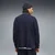 PUMA Essentials Elevated Relaxed Material Crew Sweatshirt Men, Clothing, Navy, S