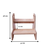 Hanah Home Dečija stolica Steps, 38x38x41 cm, Braon