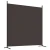 vidaXL Paravan 3-delni 525x180 cm rjavo blago