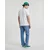 Vans STRETCH LOGO SS TEE Bela