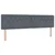 vidaXL Postelja boxspring z vzmetnico Temno siva 180 x 200 cm Žamet