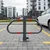 ModernHome Sklopiva parking barijera sa ključem i reflektnom trakom, 50cm