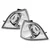 OEM Kristalni migavci BMW E36 (91-99) limuzina, Hrom