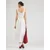 Vero Moda Midi krilo Vmtrine 10343485 Bela Regular Fit