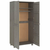 Ormar HAMAR svjetlosivi 89 x 50 x 180 cm od masivne borovine