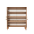 Hanah Home Komoda Multilux 95x111x36cm Hrast