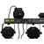 EUROLITE LED KLS Laser Bar Next FX Light Set - EUROLITE