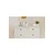 Hanah Home Komoda Rb-185-09, 90x86x40 cm, Bela