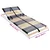 Vidaxl Lamelni podstavek Rjava 100 x 190 cm Masiven bukov les
