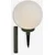 Solarna lampa Aurora, O 18x46 cm, bela