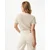 Mexx Ženska bluza MF007702261W, Kratki rukav, Bež