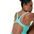 Speedo solid high neck arctic glass blue m - uk34