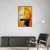 Canvas Slika na platnu Spokojstvo u haosu 3, Sa ramom, 60 x 90 cm, Crni