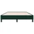 Vidaxl Box Spring postelja brez vzmetnico Temno zelena 120x220 cm