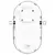 MKC Plafonjera, LED, 6W - GECKO