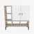 Hanah Home Konzola Platin, 100x100x35 cm, Bela