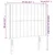 Vidaxl LED posteljno vzglavje temno modro 83x16x118/128 cm žamet
