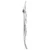 Skulptura Krila 2 pcs Srebrno 31 x 5 x 91 cm Aluminij