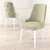 HANAH HOME Set 4 stolice Pare Cream White